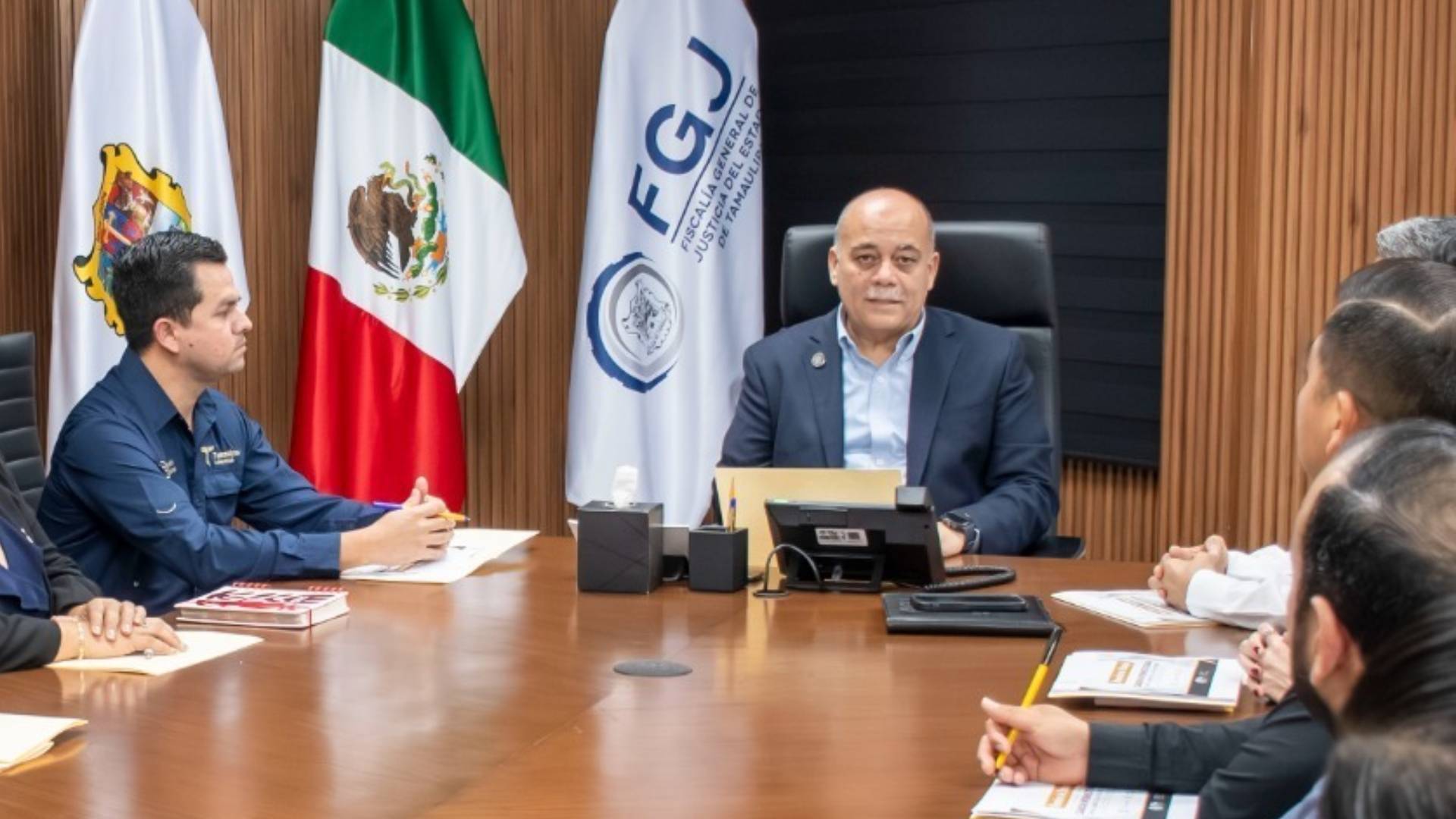 Fiscalía de Tamaulipas refuerza coordinación para combatir la trata de personas