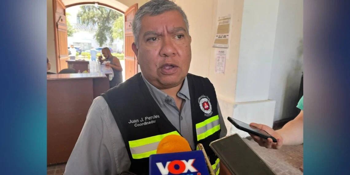 Protección Civil monitorea a personas vulnerables ante lluvias en Ciudad Victoria