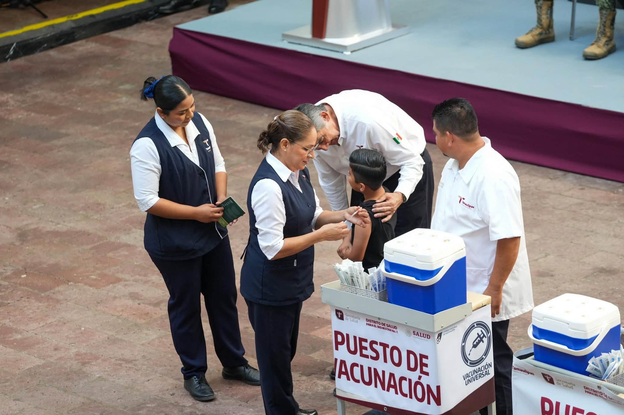 Arranca campaña de vacunación invernal en Tamaulipas; buscan proteger a más de 1.2 millones de personas